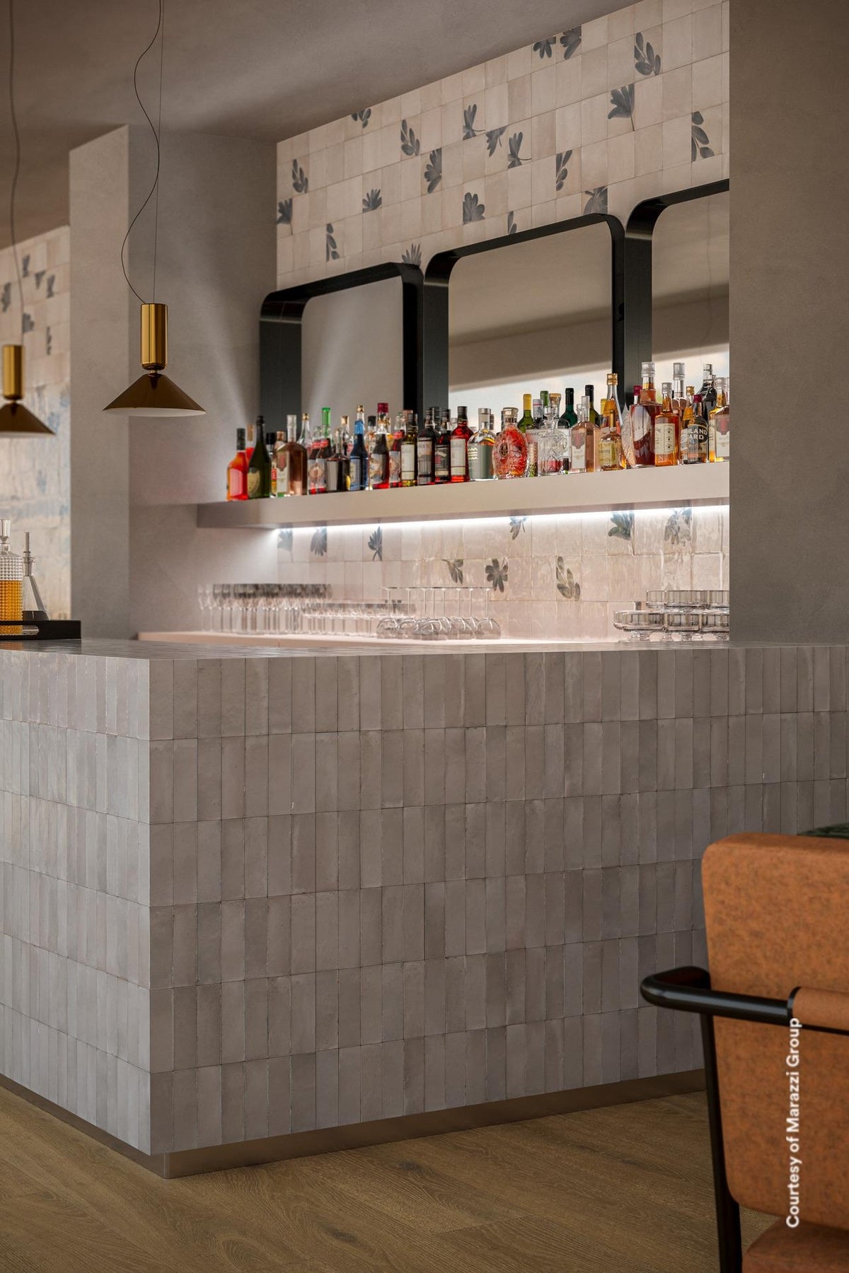 Marazzi Rice Grigio Lux Gloss 50x150
