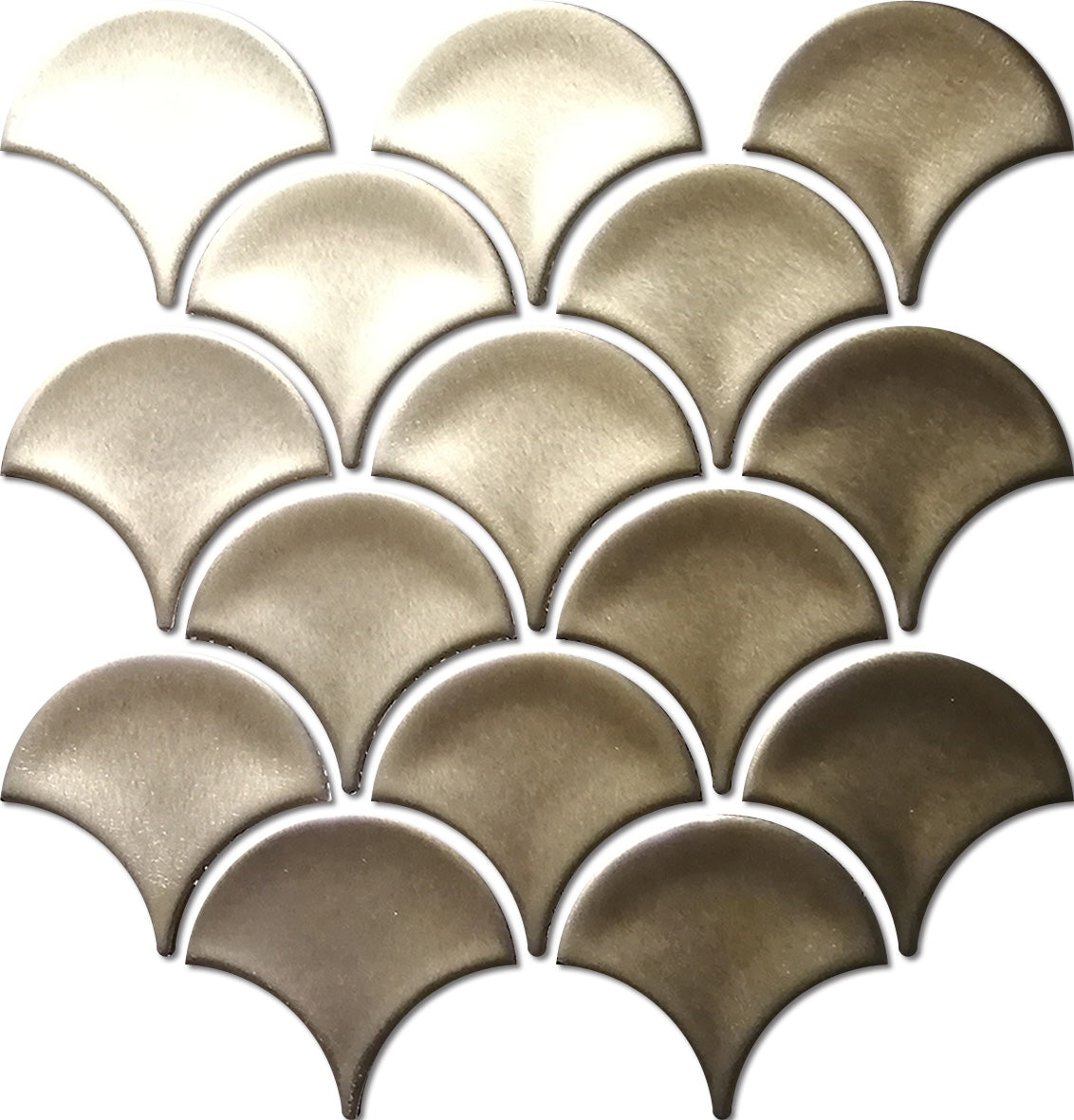 FishScale Bronze Metallic Crackle