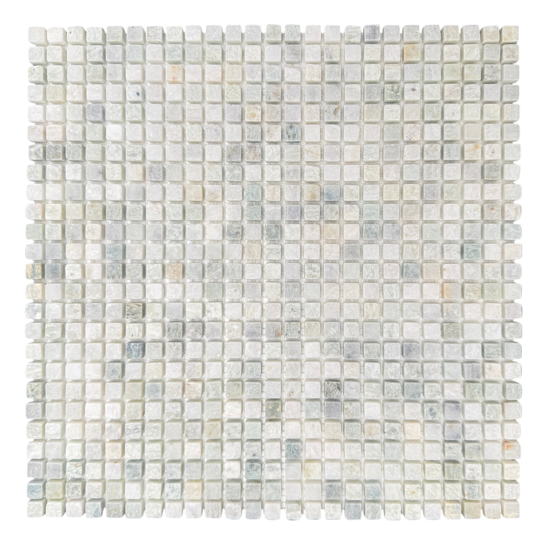 Mini Square Mint Tumbled