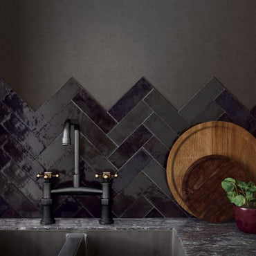 La Riviera Tourmaline Gloss Subway 65x200mm