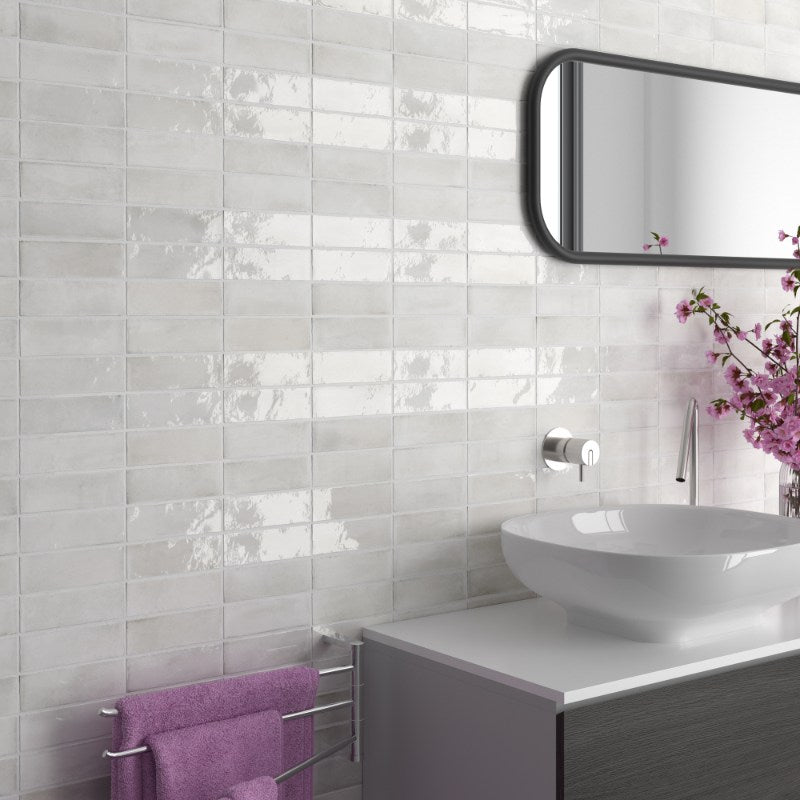 Coco White Gloss Subway 50x150mm