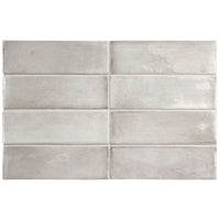 Coco Amber Grey Gloss Subway 50x150mm