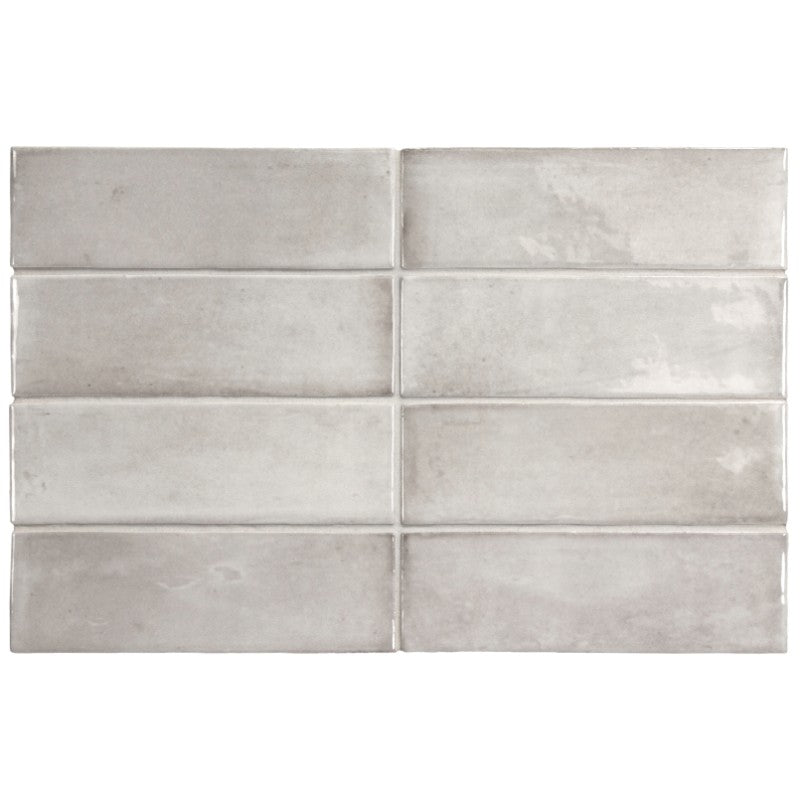 Coco Amber Grey Gloss Subway 50x150mm