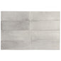 Coco Amber Grey Matt Subway 50x150mm
