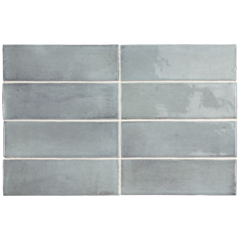 Coco Blue Grass Gloss Subway 50x150mm