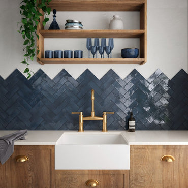 Coco Blue Night Gloss Subway 50x150mm