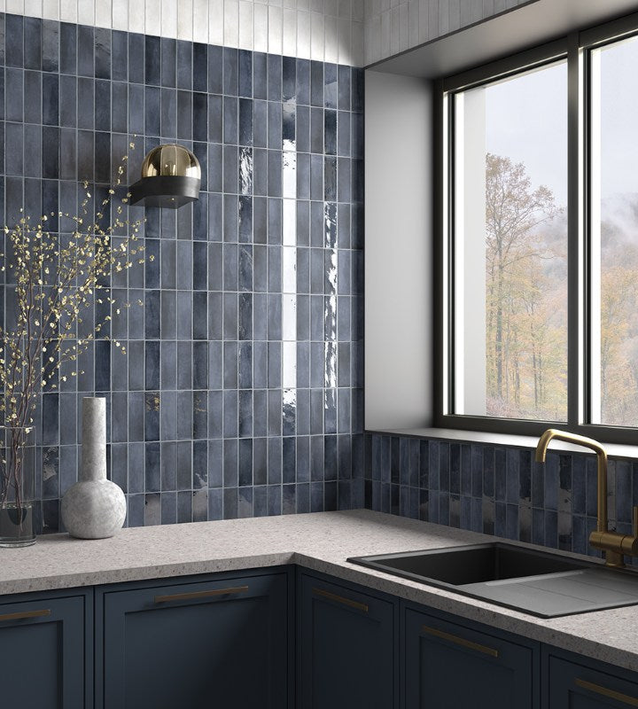 Coco Blue Night Gloss Subway 50x150mm