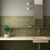 Coco Verde Matt Subway 50x150mm
