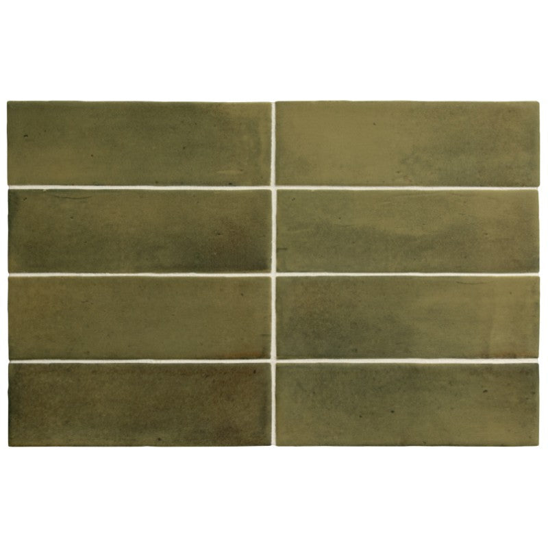 Coco Verde Matt Subway 50x150mm