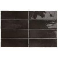 Coco Black Hat Gloss Subway 50x150mm