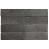 Coco Black Hat Matt Subway 50x150mm
