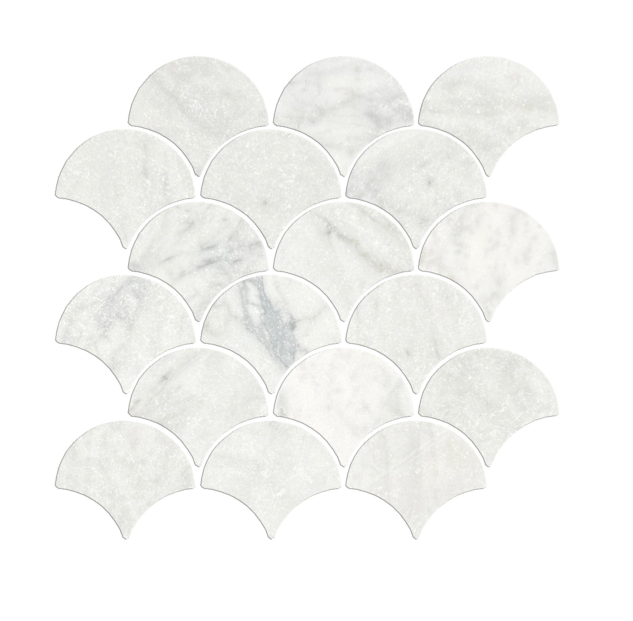 FishScale Carrara Tumbled