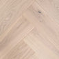White Wash European Oak Herringbone - Engineered Timber
