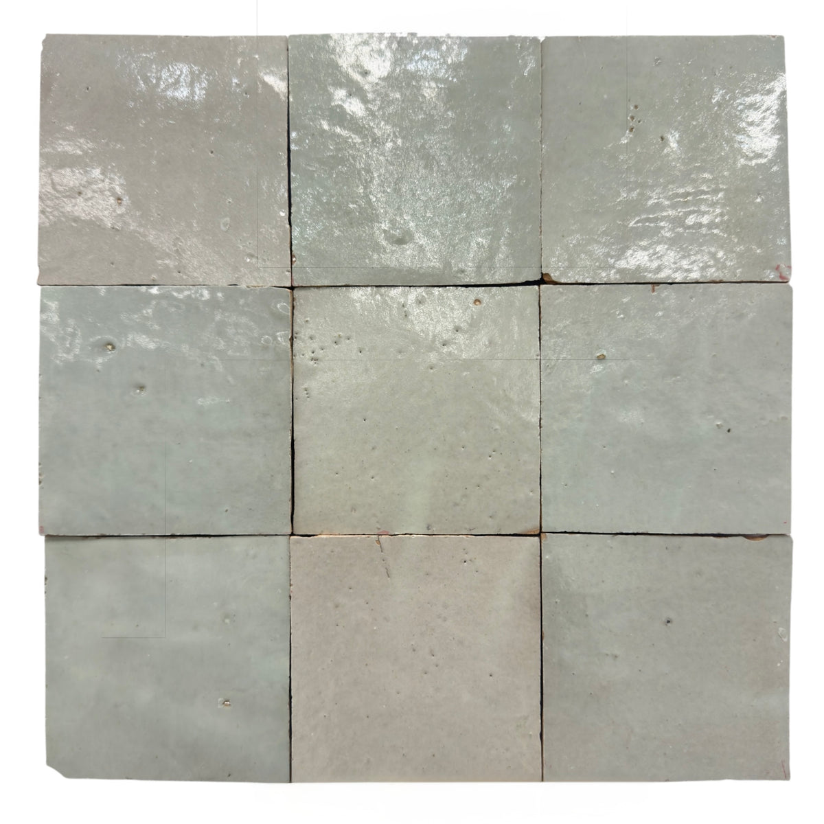 Zellige Sage 100x100mm