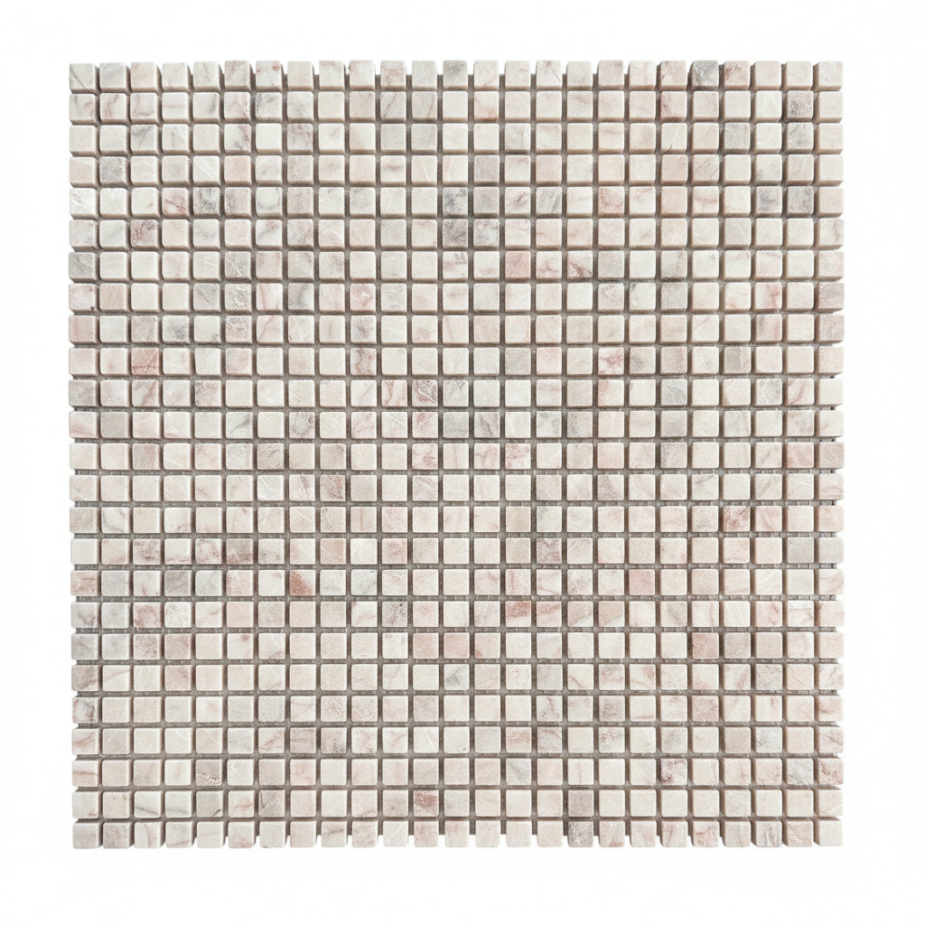Mini Square Rosso Tumbled