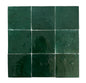 Zellige Verde 100x100mm