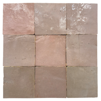 Zellige Blush 100x100mm