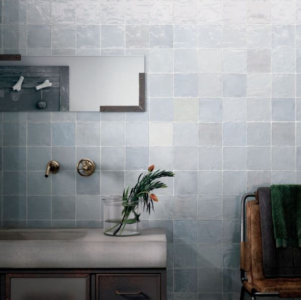 La Riviera Lavanda Blue Gloss 132x132mm