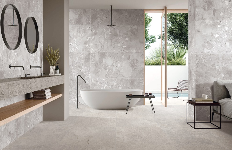 Sassi Stone Ash Terrazzo