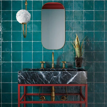 La Riviera  Quetzal Gloss Subway 65x200mm