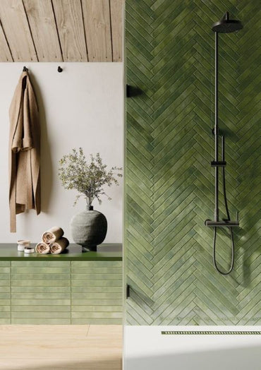 Colors Subway Green Gloss 48x450mm