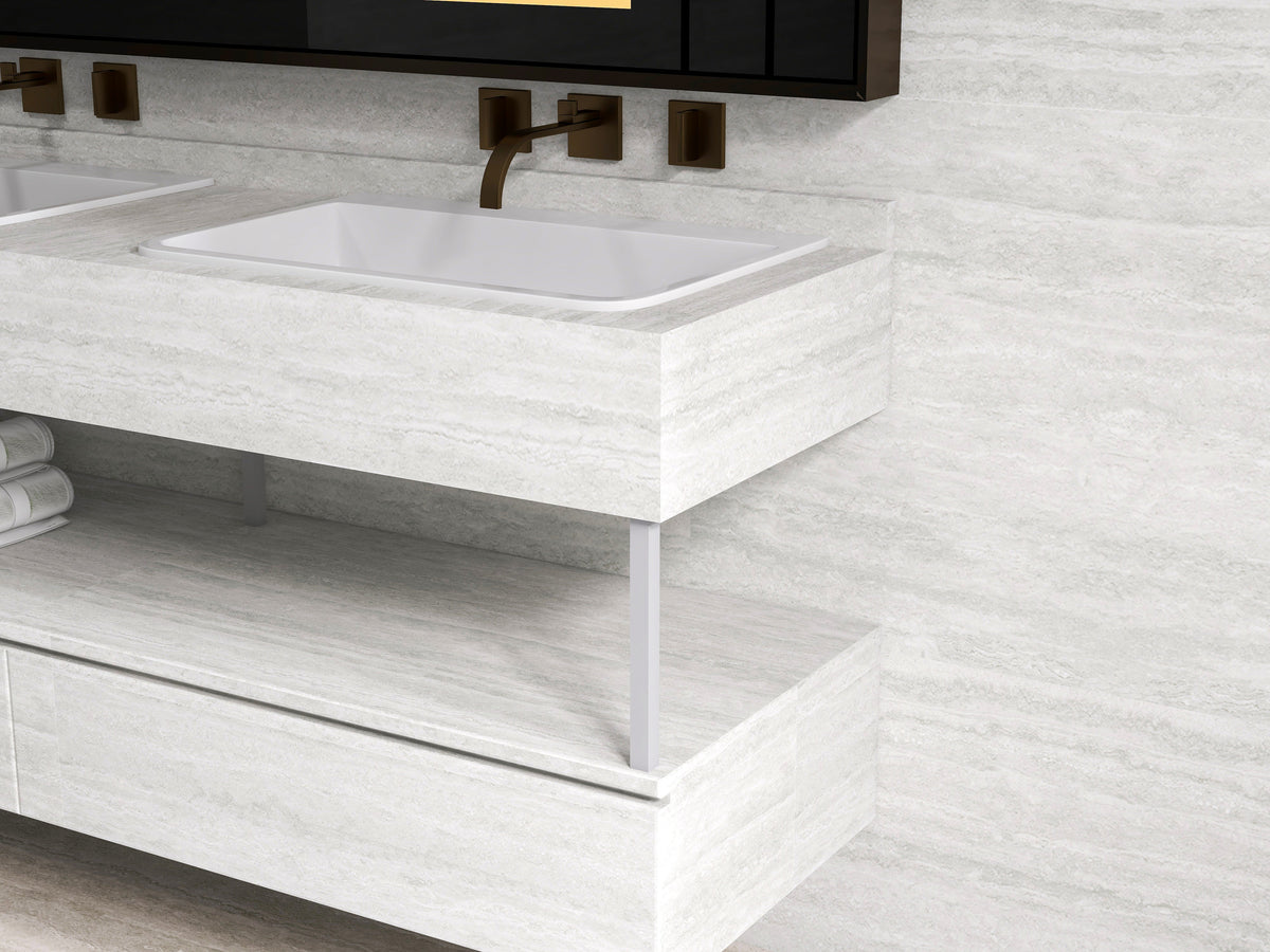 Travertine White